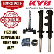 YAMAHA Y16ZR Y16Z Y16 ABS 100% ORIGINAL KYB DAMPER ASSY FRONT FORK DEPAN T FORK KAKI TIGA AAP STEERI