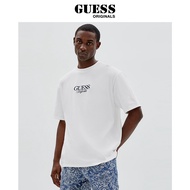 GUESS Men's Pure Cotton Letter LOGO Short Sleeve T-shirt-M2GI00K9XF2