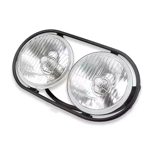 Durable-Motorcycle Spotlight Dual Round Headlight RUCKUS Headlight LED Headlight ZOOMER Headlight Sc