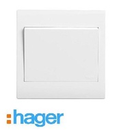 Hager Stylea 1G1W Switch