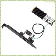 [J X Q K] 10Gbps Network Card AQC113 RJ45 Network Card 10Gbps AQC113 M.2 B+M to RJ45 Network Card Si