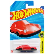 Hot Wheels Car Porsche 911 Carrera Clip Keychain (Red)