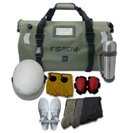 Universal Motorcycle Bags Tail Bag Waterproof Bag 40L 60L Motorbike Dry Duffel Bag for Travel, Cycli