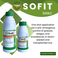| TNRC | SOFIT 300EC HERBICIDE by Syngenta | pre-emergent weed control for transplanted and direct-s