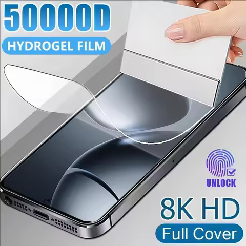 2-4pcs Full Cover Flexible Silicone Hydrogel Film For Xiaomi 14t 13t Pro 12t 11t 11 Lite Poco F6 F5 