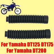 For Yamaha DT125 DT175 DT200 DT 125 200 Motorcycle Accessories Front Fork Cover Dust Gaiter Boots Sh