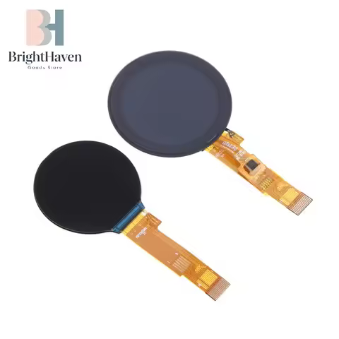 High Quality IPS 1.28 Inch 15PIN SPI 262K TFT LCD Capacitive Touch Round Screen GC9A01 Controller CS