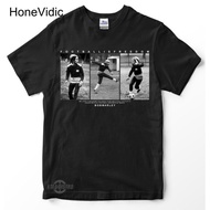 HONEVIDIC Bob MARLEY Footbal is freedom t-shirt vintage redemption song figure t-shirt Men's Sports 