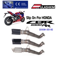 Slip On For HONDA CBR1000RR CBR1000 RR CBR 1000 RR 2008 - 2016 Motorcycle Exhaust Escape Muffler Ful