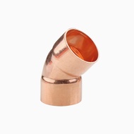 1pc Purple copper 45° elbow copper pipe elbow 45° elbow welding elbow 45° 135° refrigeration air con