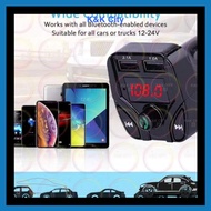 MP3 Wireless Adapter Charger Kit with 3.1A easy charging method and full frequency FM wireless trans