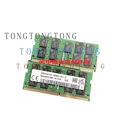 TT For SK/Hynix 32G 2RX8 PC4-3200AA-T ECC workstation memory HMAA4GS7CJR8N-XN