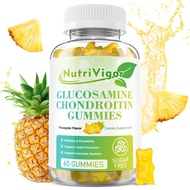 Glucosamine Chondroitin Gummies, Extra Strength Joint Support Supplement with MSM & Elderberry, Join