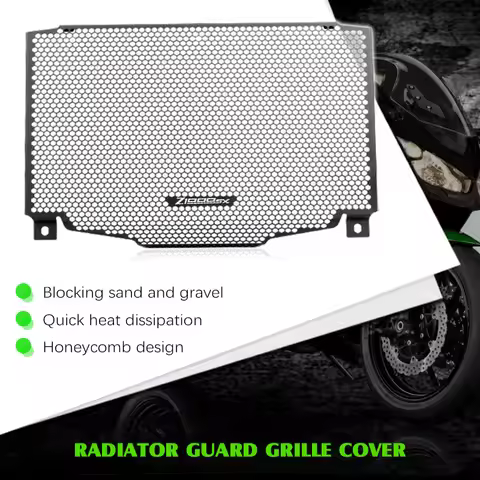 For KAWASAKI NINJA1000SX Z1000SX NINJA 1000SX Z1000SX Motorcycle Radiator Guard Grille Cover Protect
