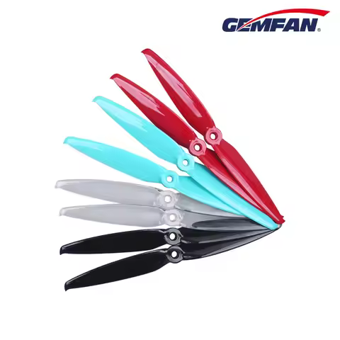 12 PCS/6 Pairs Gemfan Flash 7042 7inch 7.0x4.2 PC 2-blade 5mm Mounting Hole FPV Propeller for RC Rac