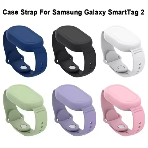 Water proof Case for Samsung Galaxy SmartTag2 Bracelet Wriststrap for Samsung Smart Tag2 Case Strap 