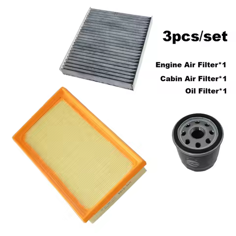 3pcs Filter Set For TOYOTA COROLLA CROSS 1.8 2.0L 2022/CROWN KLUGER HIGHLANDER XU70 LEXUS RX450h 350
