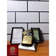 Zippo Armor Dragon Qhilin 5 Side ARMOR SERIES Special Original With Seal Orange