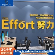 [in stock]06YMCorporate Culture Wall Office Wall Decoration Layout Incentive Text Team Staff Inspirational Slogan
