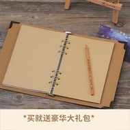 < diy Photo Album Retro Kraft Paper diy Handmade Photo Album A4B5A5 Student Notepad Birthday Gift Ha