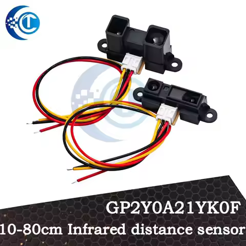 GP2Y0A21YK0F & GP2Y0A02YK0F Infrared Distance Sensors with Wires