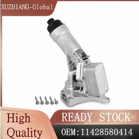 Aluminium Engine Oil Cooler Housing 11428651710 11428580414 Fit For BMW B46 B48 230i 330e xDrive 330