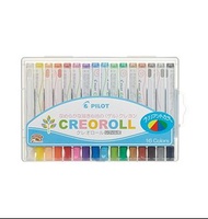 ✅現貨 PILOT  蠟筆CREOROLL 基本色彩筆AO-CR6-S16 16色套裝 (日本製造) - 平行進口貨