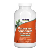 Now Foods, Potassium Gluconate Pure Powder, 1 lb (454 g)