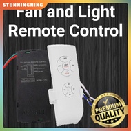 Universal Ceiling Fan Remote Control Kit With Receiver For Ac Motor Fan 3 Speed Control Light And Wi