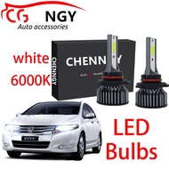 ชุดหลอดไฟหน้า LED 12-32V 80W สําหรับ Honda City Year 1996 To 2014 1 คู่