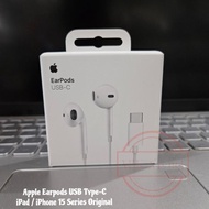 Handsfree Earphone Earpods Usb Type-C Headset Iphone 15 Pro Max - Ipad