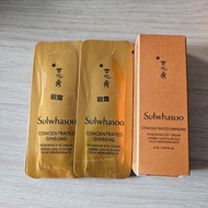 雪花秀 sulwhasoo sample 眼霜 concentrated ginseng renewing eye cream