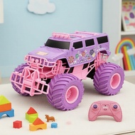 Pink 4WD Large RC Off-Road Jeep, Rechargeable, Girl-Friendly Design  Jeep RC Off-Road 4WD Pink Besar