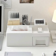 Desk Stationery Organizing Box Drawer Type Student Living Room Storage Box Desktop Shelf Pen Holder 