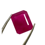 Emerald Cut Red Bixbite Beryl AAA++ Quality Certified 9.50 Ct For Jewelry Making