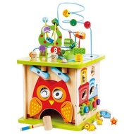 Hape - 幼兒認知森林動物遊戲盒 （幼兒學習玩具）
