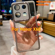 Honor X6B 4G HonorX6B X6 B X 6B Clear Shockproof Case with Camera Lens Protector Film Shockproof Pho