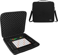 Jeachan Hard Shell Case for Ableton Push 3 Audio Controller - EVA Protection, Fleece Lining & Crossb