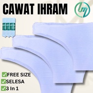CAWAT IHRAM UNTUK LELAKI UMRAH DAN HAJI
