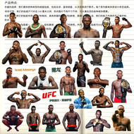 High Definition Waterproof Israel Adesanya UFC Fighter Sticker Isley Adesanya Sports Star Label True
