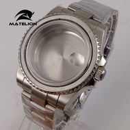 Matelion 20ATM ดําน้ํา 40 มม.SUB Case Fit NH35 NH34 GMT ETA 2824 PT5000 นาฬิกาสร้อยข้อมือเหล็ก Sapph