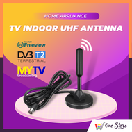 [Ready Stock] TV indoor UHF Antenna Antena MYTV DVB T2 DVBT2 Antenna HDTV Anolog TV Digital TV Antenna Aerial indoor