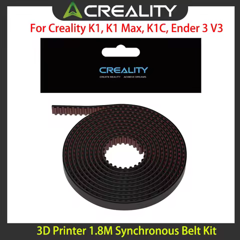 Creality Official Open Timging Belt,3D Printer 1.8M Synchronous Belt Kit for K1, K1 Max, K1C, Ender 