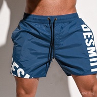 Men's Beach Shorts Summer Quick-Dry Surfing Swimming Shorts with Inner Lining Outdoor Wear Gym Short