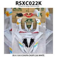 Cover Set Rapido Honda RSX150 CHUPA CHUPS (24) White RSX 150 RS-X RS-X150 Putih Motor Accessories