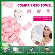 20pcs Compressed Towel Cotton Disposable bath towel Portable Travel towel Cleansing Tower Small Square Towel 压缩毛巾/一次性毛巾