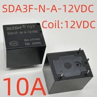 Electromechanical Relay SDA3F-N-A-12VDC T73A 4 Pin 10A Suitable for Home Appliance Repair