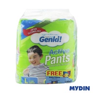 Genki Pants Twinpack L (50pcs x 2) FOC Assorted Didi & Friends Baby Pillow (While Stock Last)