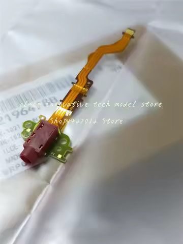 New Microphone jack cable MIC Microphone Repair Parts Flex For Sony ILCE-7M3 A7III A7M3 Camera