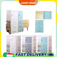 【Type B】Cabinet 4/5/6/7 Tier - Plastic Storage Box Drawer Organizer Container Rack【Lucky Home】